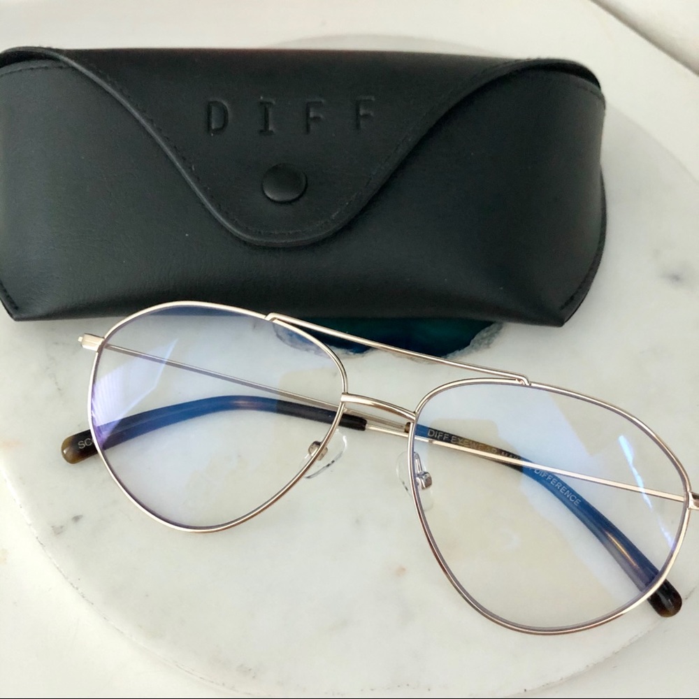 DIFF Blue-light Blocking  Non-Prescription Glasses